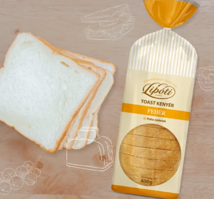 Lipóti fehér toast kenyér